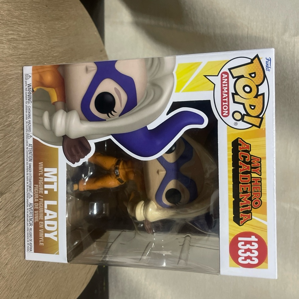 Funko Pop Mt. Lady Figure with Purple and Orange